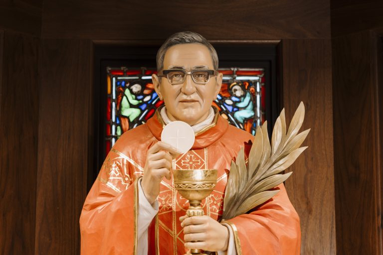 Statue of Saint Oscar Romero